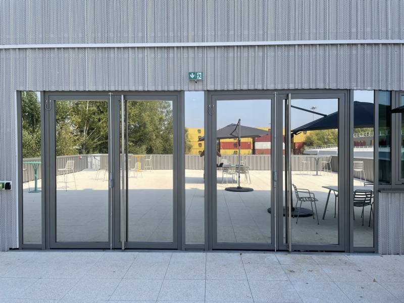 Film solaire miroir - Bureaux à Bègles