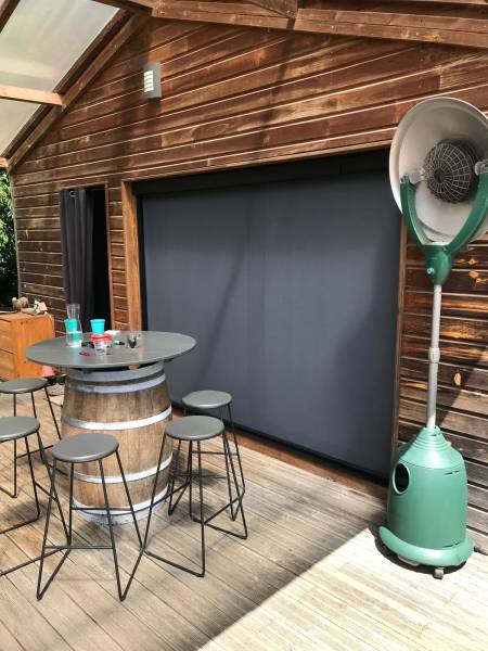 Store ZIP extérieur de protection solaire