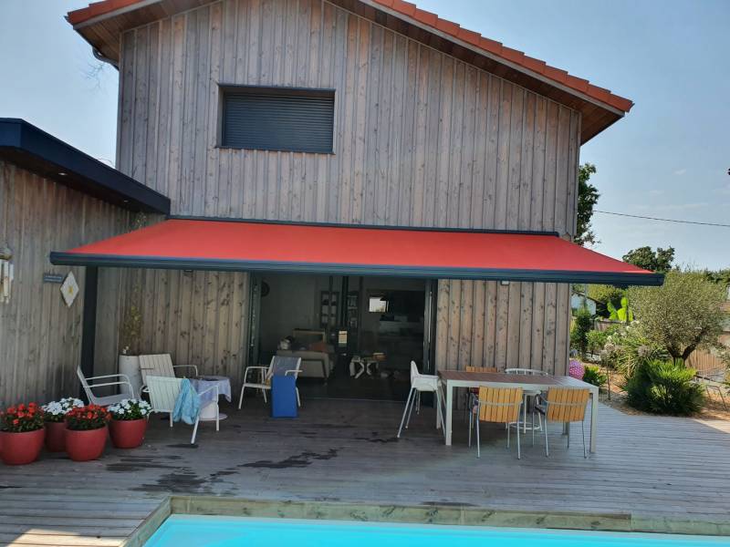 Rolling Stores - Store Banne Coffre Coublanc - Bassin d'Arcachon